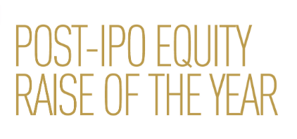 Post-IPO Equity Raise Of The Year-1