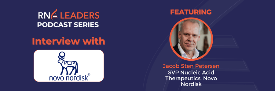 RNA Leaders podcast 02 - Novo Nordisk banner