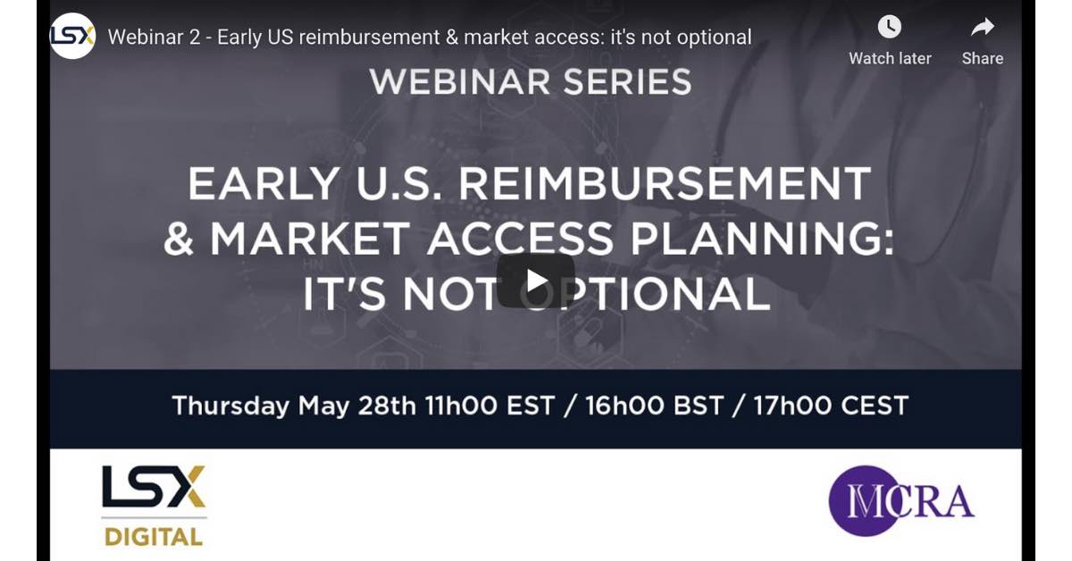 Early Access Reimbursement : Early access and off-label use – HRSSTB
